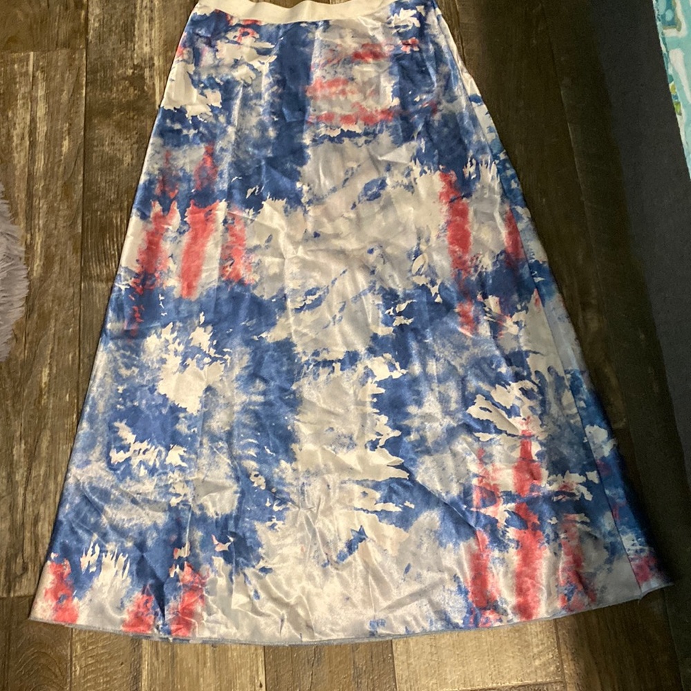 Cute pink blue white skirt got at Victoria’s Secret while ago